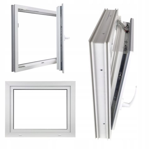 OKNO PCV 1000 X 800 RU/P BIAŁE TRZY SZYBY OKNO PCV 1000 X 800 RU/P BIAŁE TRZY SZYBY