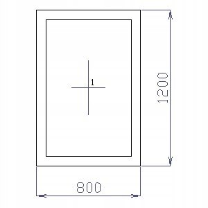 OKNO PCV 80 X 120 / 800 x 1200 FIX 2 X ZŁOTY DĄB OKNO PCV 80 X 120 / 800 x 1200 FIX 2 X ZŁOTY DĄB