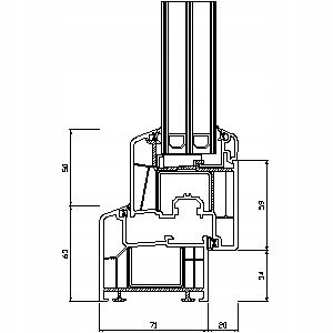 OKNO PCV 900 x 700 RU ZEWN. ANTRACYT 3 SZYBY OKNO PCV 900 x 700 RU ZEWN. ANTRACYT 3 SZYBY