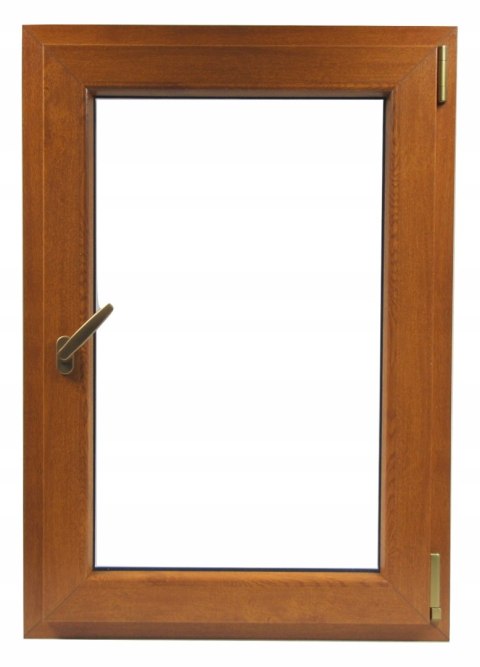 OKNO PCV 80 x 110 / 800 x 1100 RU 2 x ZŁOTY DĄB OKNO PCV 80 x 110 / 800 x 1100 RU 2 x ZŁOTY DĄB