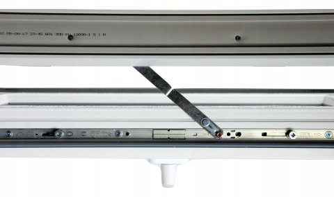 OKNO PCV 90 x 40 / 900 x 400 UCHYLNE BIAŁE OKNO PCV 90 x 40 / 900 x 400 UCHYLNE BIAŁE