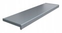 PARAPET PCV WEWNĘTRZNY SREBRNY 25 X 150