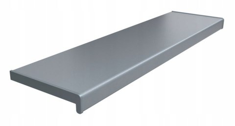 PARAPET PCV WEWNĘTRZNY SREBRNY 25 X 150