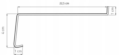 PARAPET ZEWNĘTRZNY BRĄZ 22,5 x 190 PARAPET ZEWNĘTRZNY BRĄZ 22,5 x 190