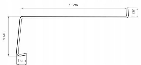PARAPET ZEWNĘTRZNY CZARNY 15 x 200 PARAPET ZEWNĘTRZNY CZARNY 15 x 200