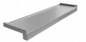 PARAPET ZEWNĘTRZNY SREBRNY 25 x 80