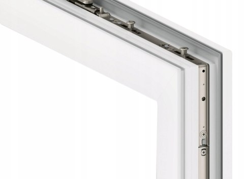 ALUCON OKNO PCV 60x70 / 600x700 mm Białe RU Lewe 2 Szyby 58mm