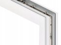 ALUCON OKNO PCV 60x80 / 600x800 mm Białe RU Prawe 2 Szyby 58mm