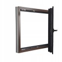 ALUCON OKNO PCV 1200 x 900 mm / 120x90 cm Dwustronny Orzech Prawe