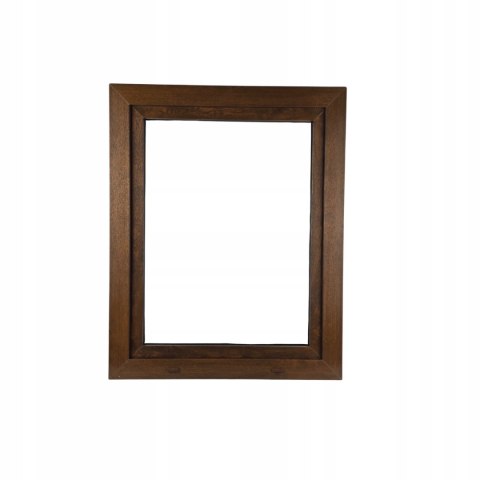ALUCON OKNO PCV 800 x 1200 mm / 80x120 cm Dwustronny Orzech Prawe