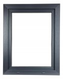 ALUCON OKNO PCV 1000 x 1200 mm / 100x120 cm Dwustronny Antracyt Prawe