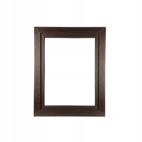 ALUCON OKNO PCV 1000 x 1100 mm / 100x110 cm Zewnętrzny Ciemny Dąb Lewe