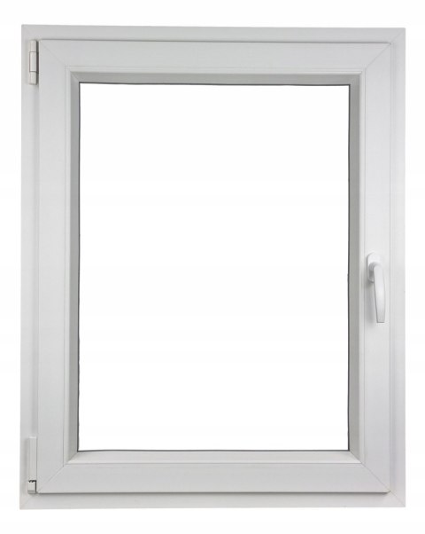 ALUCON OKNO PCV 1000 x 1100 mm / 100x110 cm Zewnętrzny Ciemny Dąb Lewe