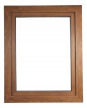 ALUCON OKNO PCV 600 x 1300 mm / 60x130 cm Dwustronny Złoty Dąb Prawe