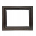 ALUCON OKNO PCV 1000 x 600 mm / 100x60 cm Zewnętrzny Ciemny Dąb Prawe
