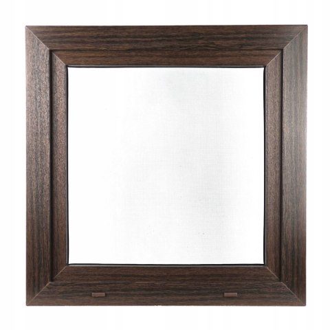ALUCON OKNO PCV 1100 x 1100 mm / 110x110 cm Zewnętrzny Ciemny Dąb Prawe
