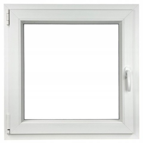 ALUCON OKNO PCV 1000 x 1000 mm / 100x100 cm Zewnętrzny Antracyt Lewe