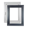 ALUCON OKNO PCV 1000 x 1100 mm / 100x110 cm Zewnętrzny Antracyt Prawe