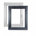 ALUCON OKNO PCV 1000 x 1400 mm / 100x140 cm Zewnętrzny Antracyt Lewe