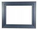 ALUCON OKNO PCV 1200 x 900 mm / 120x90 cm Zewnętrzny Antracyt Prawe