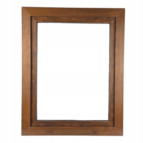ALUCON OKNO PCV 1000 x 1200 mm / 100x120 cm Zewnętrzny Orzech Lewe