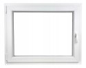 ALUCON OKNO PCV 1100 x 900 mm / 110x90 cm Zewnętrzny Złoty Dąb Lewe