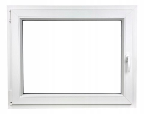 ALUCON OKNO PCV 1200 x 900 mm / 120x90 cm Zewnętrzny Orzech Lewe