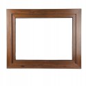ALUCON OKNO PCV 1200 x 900 mm / 120x90 cm Zewnętrzny Orzech Prawe
