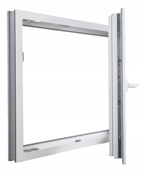 ALUCON OKNO PCV 1200 x 900 mm / 120x90 cm Zewnętrzny Orzech Prawe