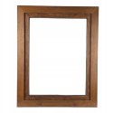 ALUCON OKNO PCV 900 x 1200 mm / 90x120 cm Zewnętrzny Orzech Lewe