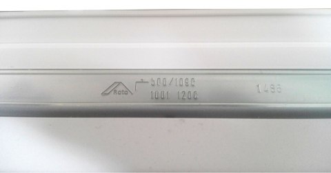 OKNO PCV 90 x 210 / 900 X 2100 mm R BIAŁE BALKON