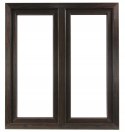 OKNO PCV 120 x 120 / 1200 x 1200 RU/R 1X ZŁOTY DĄB