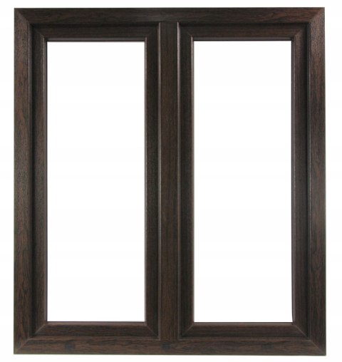 OKNO PCV 120 x 120 / 1200 x 1200 RU/R 1X ZŁOTY DĄB