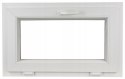 OKNO PCV 90x70 / 900x700 UCHYLNE BIAŁE 2 Szyby 76mm